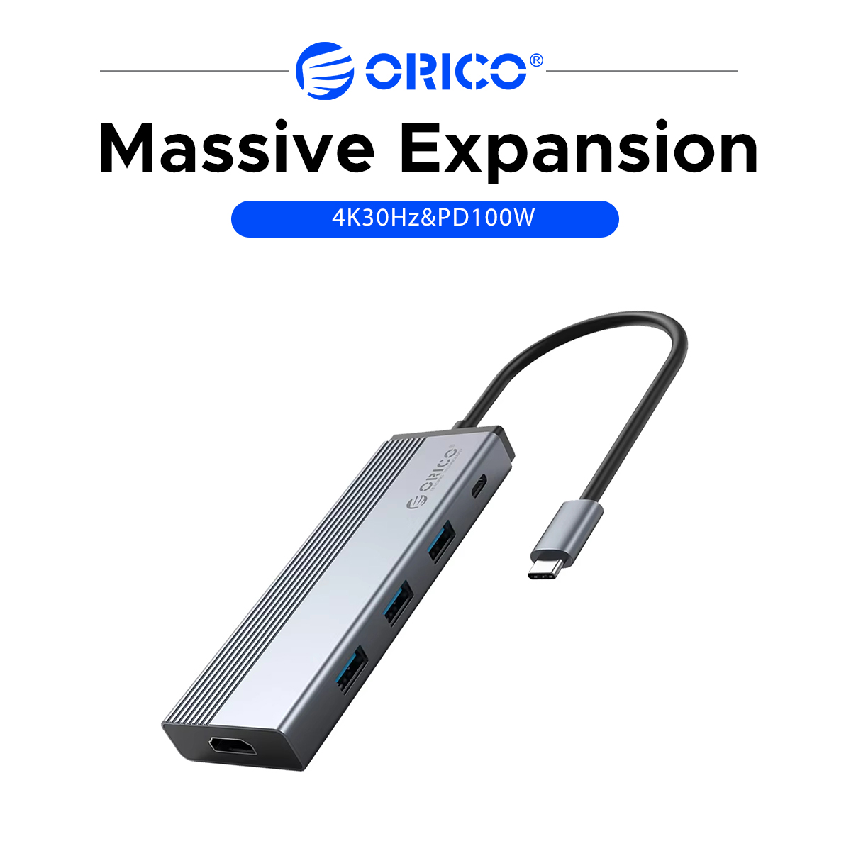Home Cinema Usb - ORICO 5 in 1 USB C