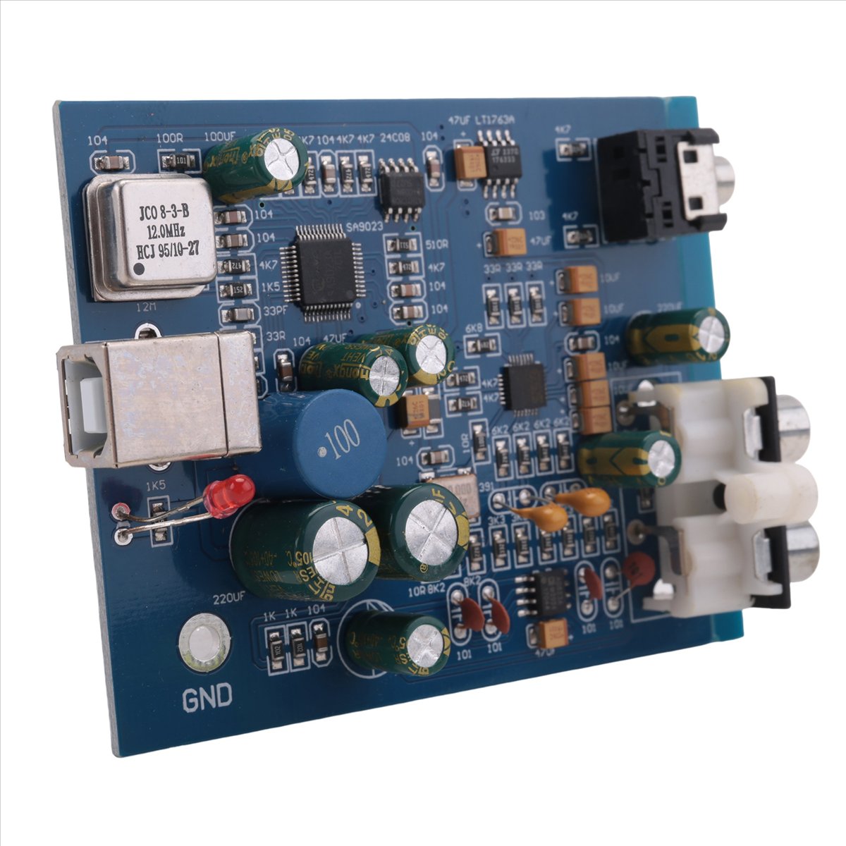 Audio Home Cinema - A64I ミニ USB デコーダボード ES9028K2M +