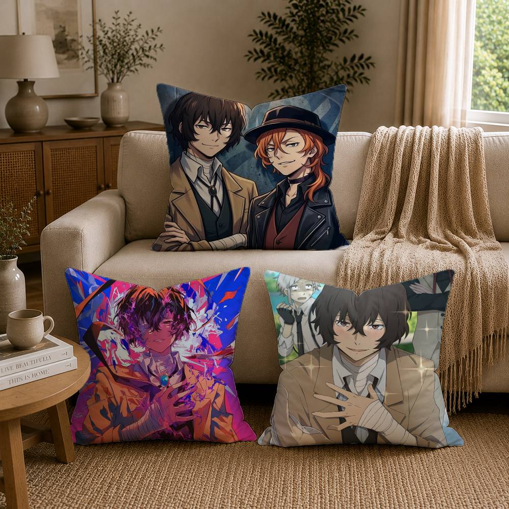 Recliner Sofa Cover - 文豪ストレイドッグス 太宰治 枕カバー ソファ リビングルーム ホームオフィス装飾
