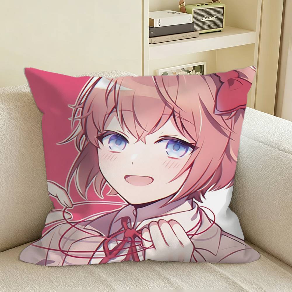 DDLC ゲームさよりスクエアソファ枕カバー無地リビングルー - Recliner Sofa Cover のレビューと価格