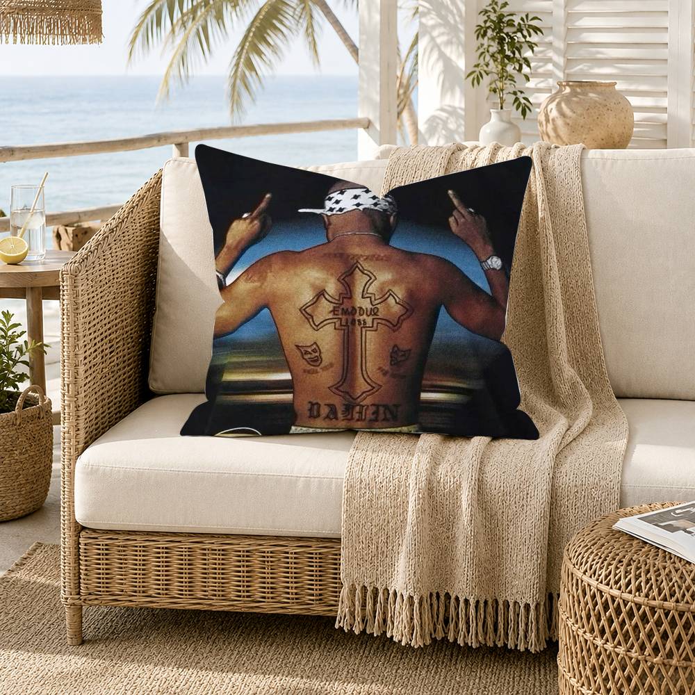 トゥパック・シャクール ラップ ラッパー 枕カバー ソファ  - Recliner Sofa Cover のレビューと価格