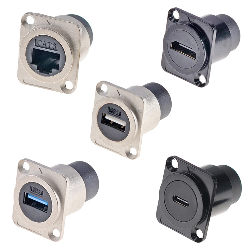 1pc メタル D タイプモジュール RJ45 CAT6 & - Home Cinema Usb のレビューと価格