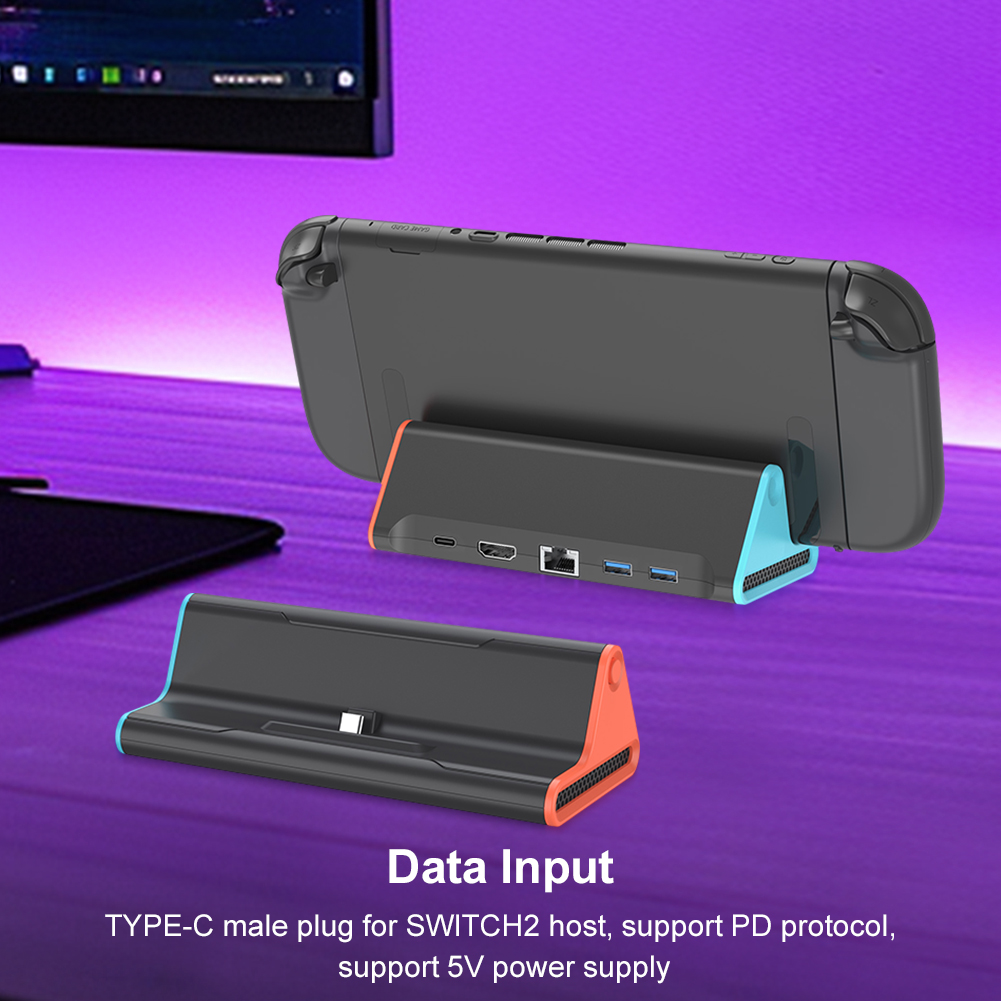 Switch 2 TVドッキングステーションゲームコンソール - Home Cinema Usb のレビューと価格