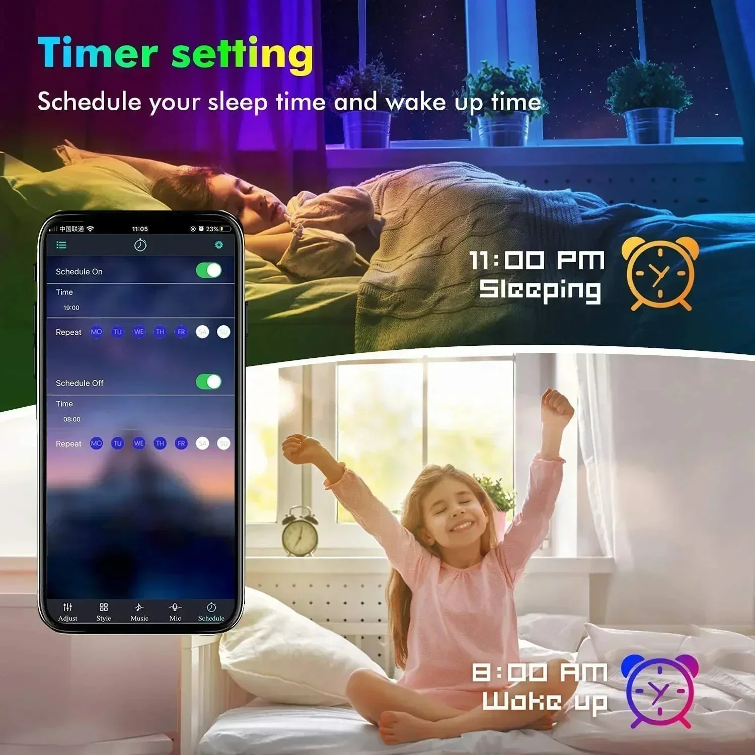 スマートRGB LEDゲーミングライトストリップ USBクリ - Ambient Light Strip Tv のレビューと価格