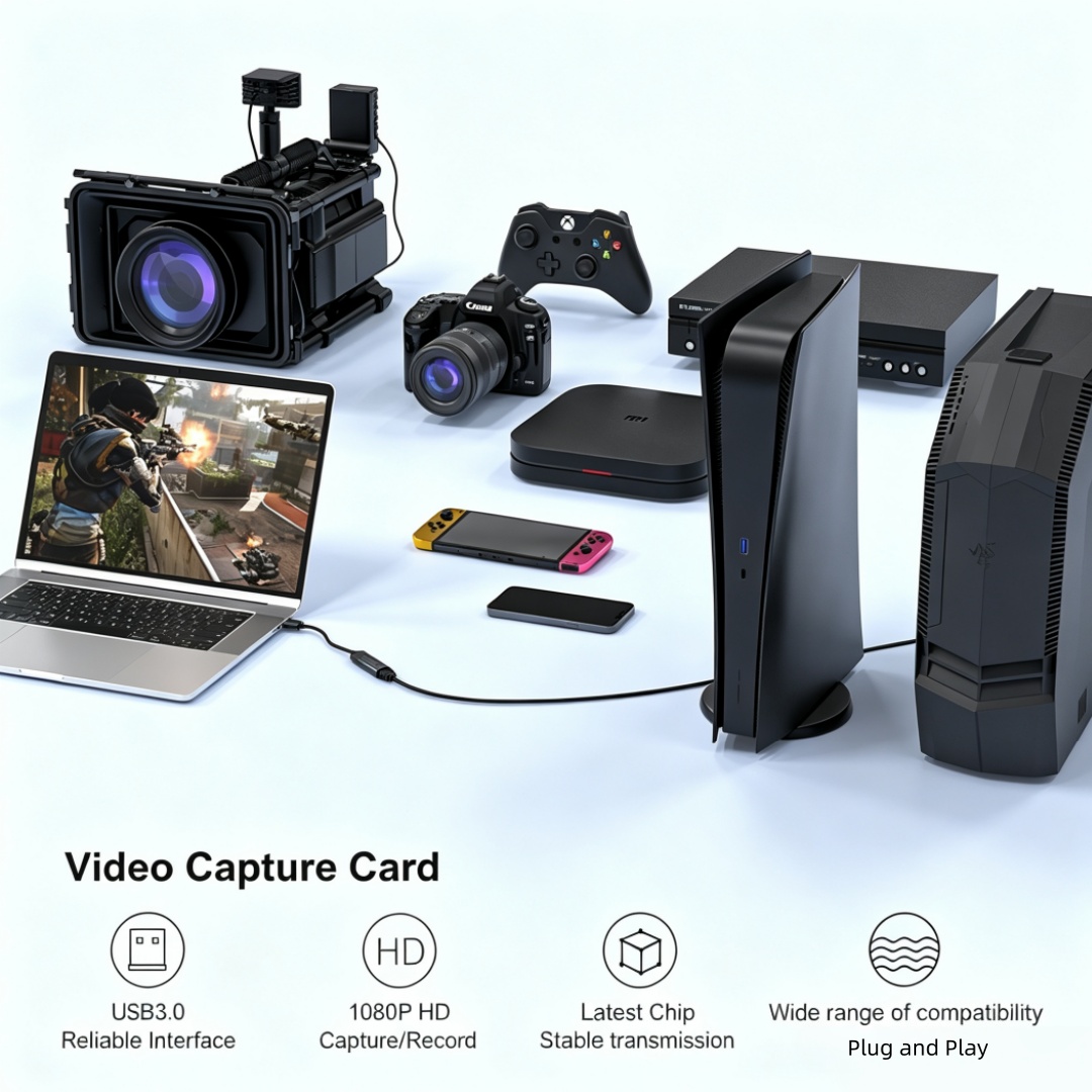 USB-C 2.0/3.0 HDMIビデオキャプチャカードは - Home Cinema Usb のレビューと価格
