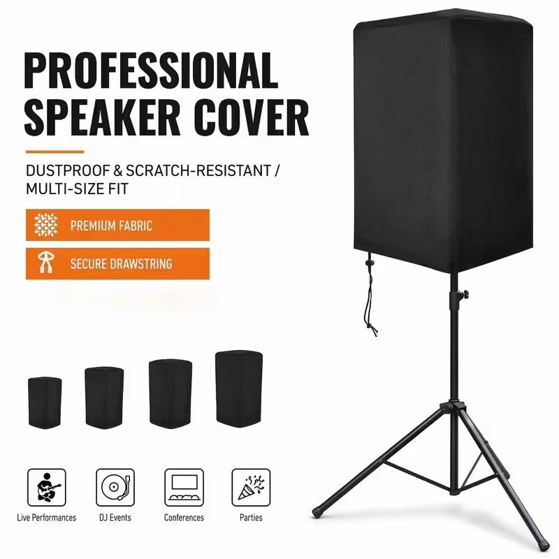 210D オックスフォード防水防塵スピーカープロテクターブラ - Audio Home Cinema のレビューと価格