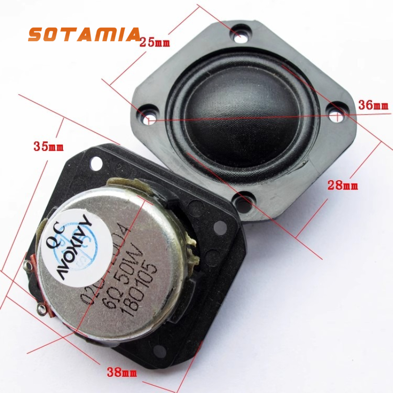 SOTAMIA 2 個 1.25 インチミニオーディオツイー - Home Cinema Wireless Speakers のレビューと価格