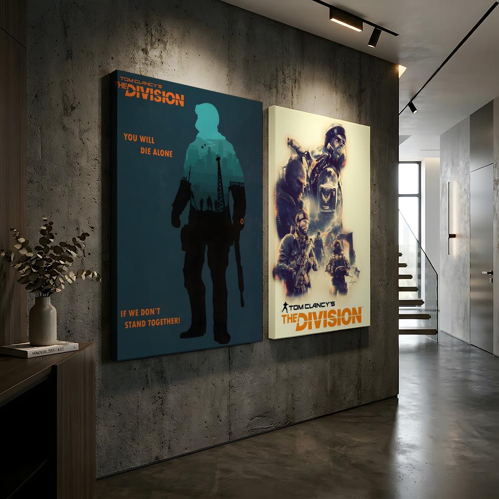 トム・クランシーの「ディビジョン2」フレーム付きウォールペイ - Home Cinema Wall Art のレビューと価格